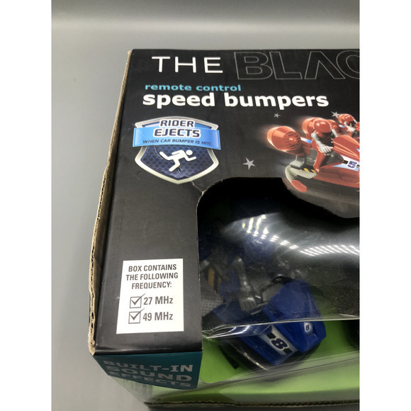 Remote Control Speed Bumpers The‎ Black Series New and NOTE crumpled box top - Picture 6 of 7
